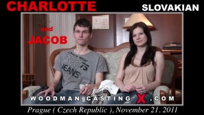 Download Charlotte And Jacob casting video files. Pierre Woodman undress Charlotte And Jacob, a Slovak girl. 