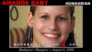 Download Amanda Baby casting video files. A Hungarian girl, Amanda Baby will have sex with Pierre Woodman. 