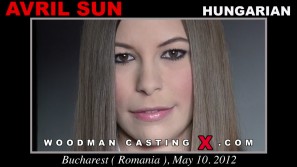 Look at Avril Sun getting her porn audition. Erotic meeting between Pierre Woodman and Avril Sun, a Hungarian girl. 