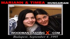Check out this video of Mariann & Timea having an audition. Erotic meeting between Pierre Woodman and Mariann & Timea, a Hungarian girl. 