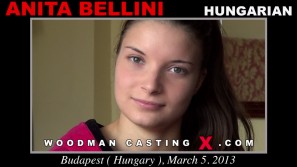 Check out this video of Anita Bellini having an audition. Erotic meeting between Pierre Woodman and Anita Bellini, a Hungarian girl. 