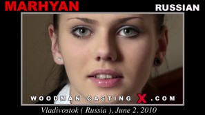 Look at Marhyan  getting her porn audition. Erotic meeting between Pierre Woodman and Marhyan , a  girl. 
